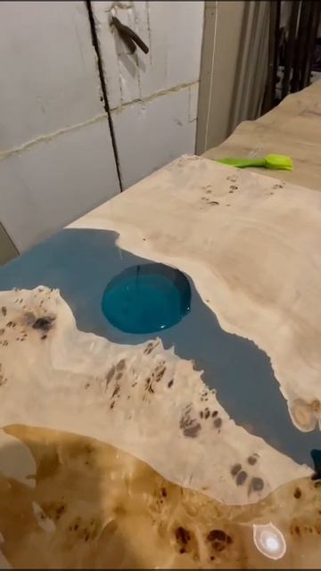 Финишный слой эпоксидной смолы