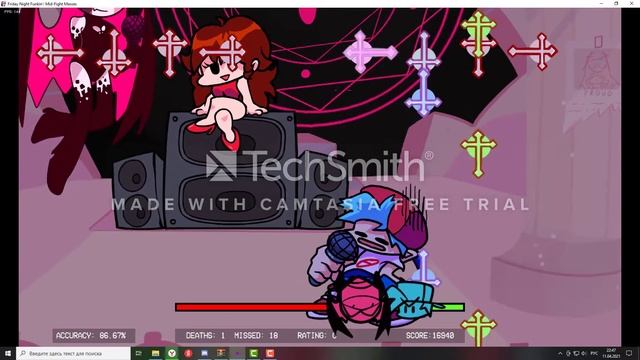 Прохождение Sarvente mod в friday night funkin *это было не легко* смотреть онлайн