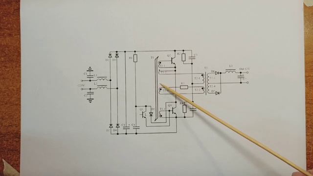 Блок питания на транзисторах для УМЗЧ на 200вт.Разбирае