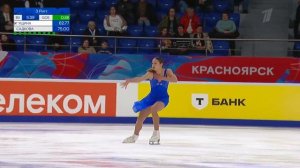 Ксения Гущина. Женщины. Произвольная программа. Финал