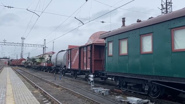 В Серов приехал ретропоезд "Эшелон Победы"/ www.serovglobus.ru