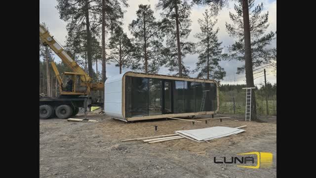 Отгрузка капсульного дома Луна SC AC