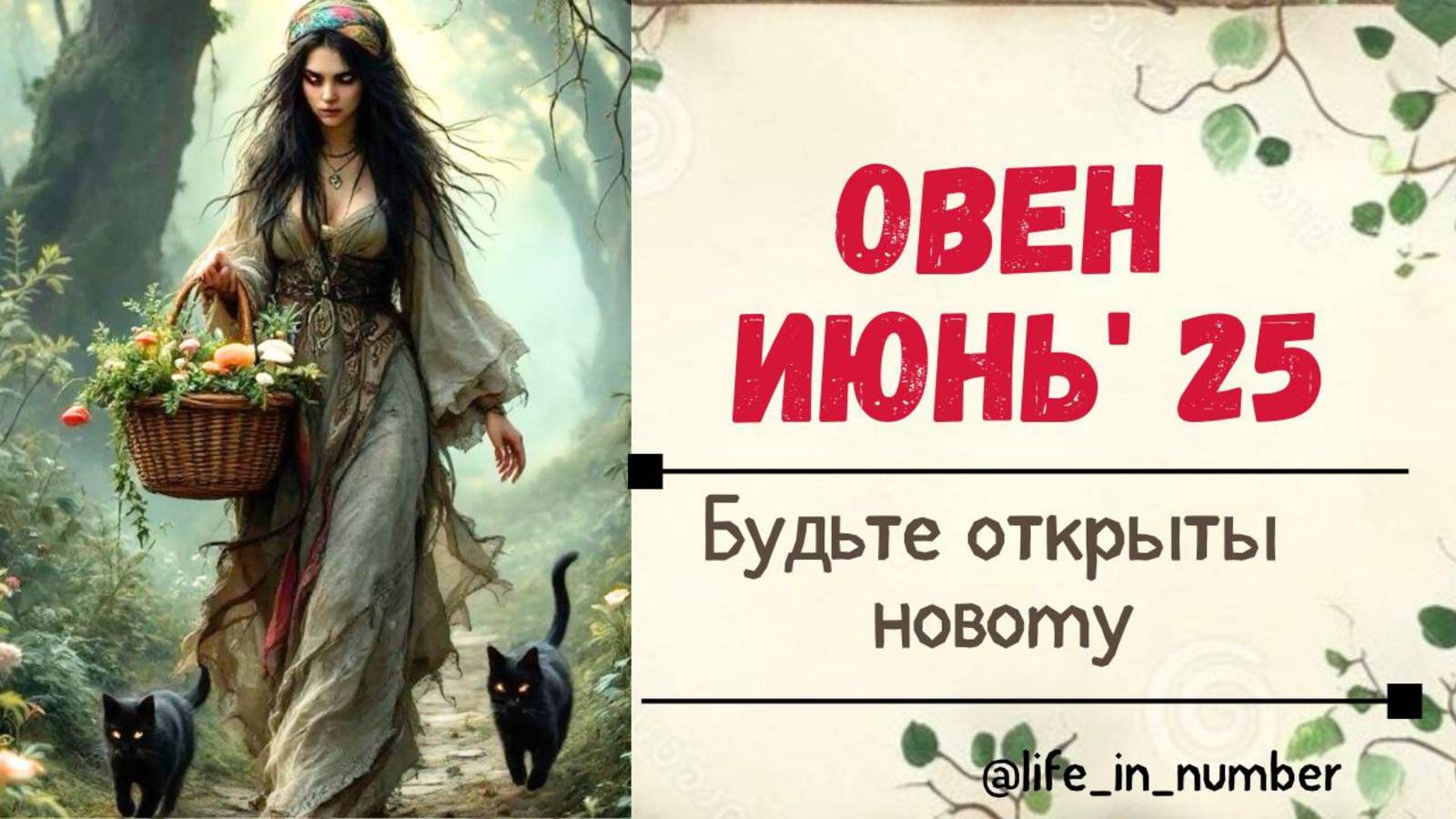 ОВЕН ИЮНЬ 2025 ТАРО ПРОГНОЗ смотреть онлайн