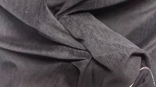 ф5736 Черный вельвет 