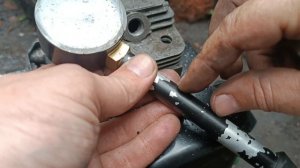 #Мотокоса. КакаЯ должна быть компрессия в двухтактном