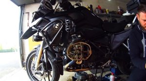 BMW R 1200 GS настройка клапанов