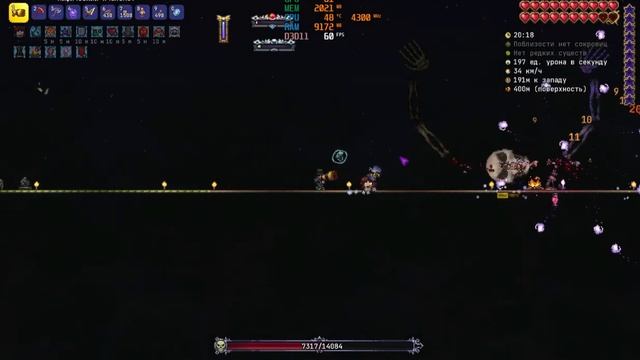 Terraria Calamity Infernum - Skeletron (Скелетрон) смотреть онлайн