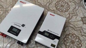 Інвертор MUST 5200Вт, 48В + МППТ, PV18-5248 PRO + акб 5.1кВт опис та о?