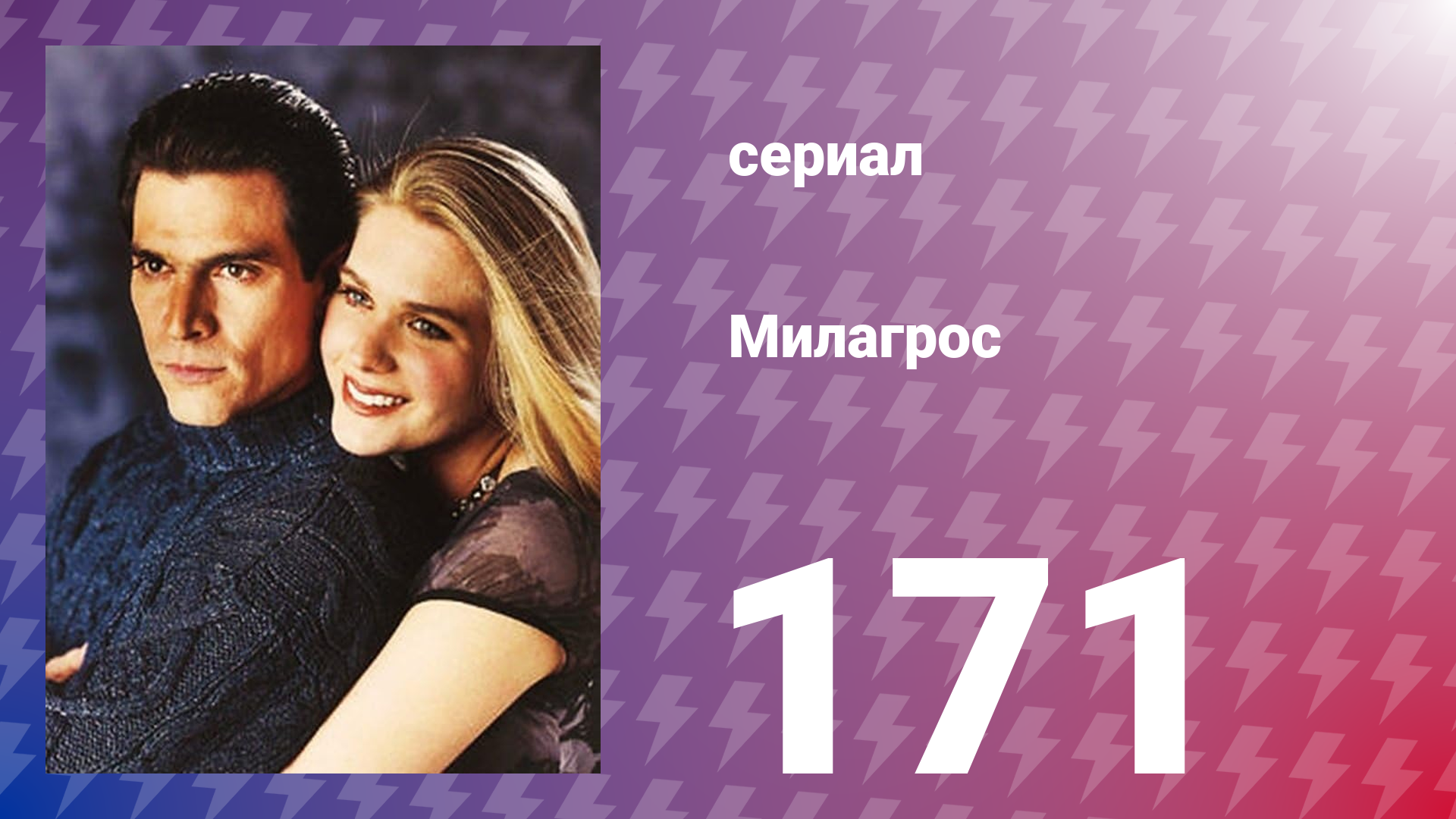 Милагрос 171 серия (сериал, 2000)