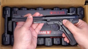 Пневматический пистолет Umarex Ruger Mark IV (однозарядный пру
