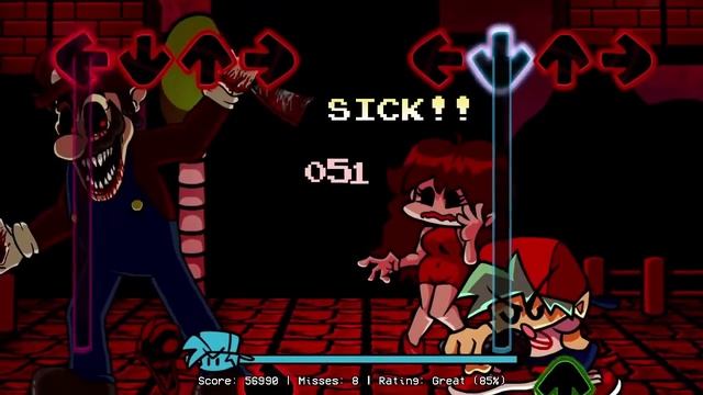 FNF vs Madness Mario - Бф против Марио.exe Часть 1 смотреть онлайн