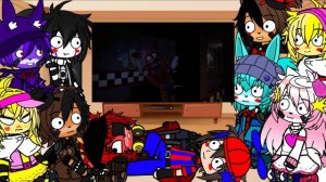 фнаф 1 и 2 реагирует на Friendly Foxy FNAF Gmod Animation