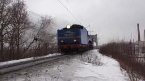 Паровоз П36-0032 и тепловоз ТЭМ18ДМ-1250