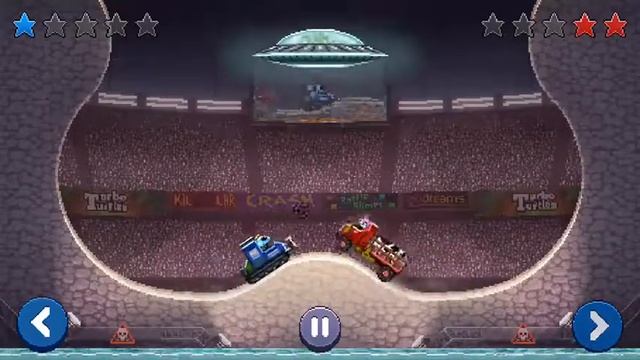 Drive Ahead! Replay: Снегоуборщик vs. Скотовоз. смотреть онлайн