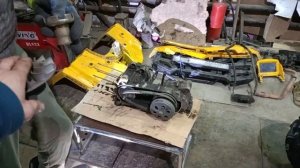 квадроцикл мото ленд 200 , разбираем мотор