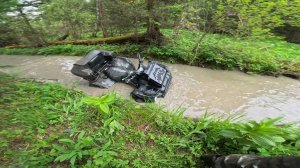 Маршрут по воде,  один квадр утопили 3 раза | CfMoto CForce New 800 1000 нужен ли вынос?