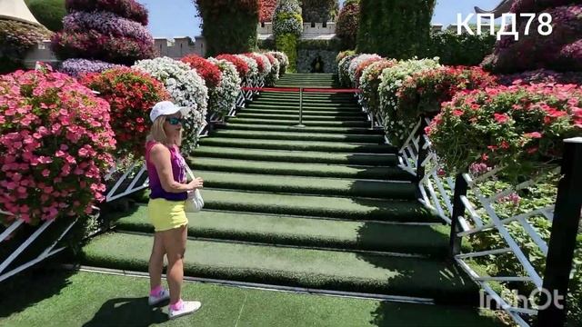 Dubai Miracale Garden. Самый большой Парк цветов в Дубае.