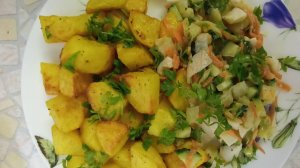 Картофель по деревенски в аэрогриле demiand