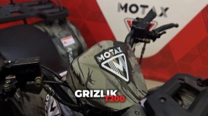 Подростковый бензиновый квадроцикл MOTAX GRIZLIK T200