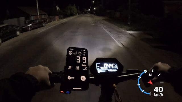 НОЧНАЯ ПОЕЗДКА на KUGOO KIRIN G4 PRO смотреть онлайн