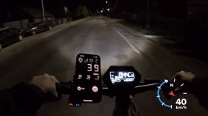 НОЧНАЯ ПОЕЗДКА на KUGOO KIRIN G4 PRO