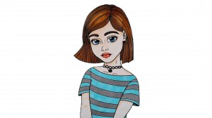 Как нарисовать девочку