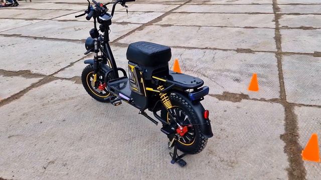 Электровелосипед колхозник с большим аккумулятором М смотреть онлайн