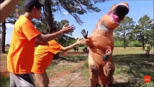 Надувной костюм Тиранозавра RESTEQ