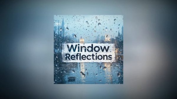 Rainy Window Reflections