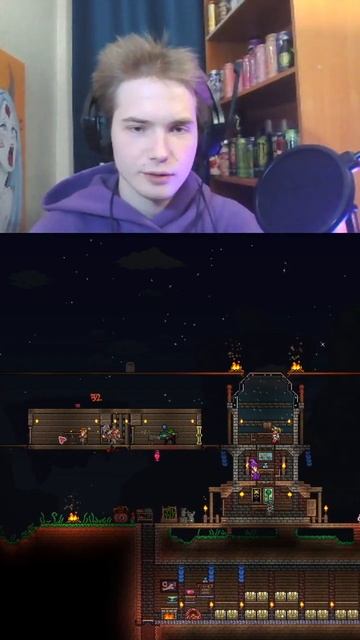 смотрели техасскую резню бензопилой? #laymer27 #terraria #терр смотреть онлайн