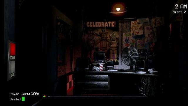 Прохождение  Five Nights at Freddy's  (первая ночь на андроид )