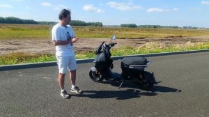 Ninebot DZ110P. Обзор топового электрического мопеда.