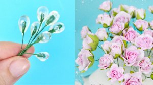 Как я делаю основу для бутонов небольших роз. Быстро и просто основа из проволоки и термоклея.