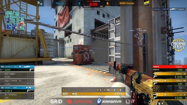 МОНЕСИ ШОКИРОВАЛ КОММЕНТАТОРА СВОИМ СКИЛЛОМ! M0NESY С NAVI JUNIOR ИГРАЕТ НА ТУРНИРЕ CYBER PRO SERIE