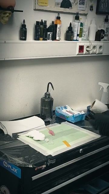 Подготовка рабочего места тату! #smoketattoostudio #tattoo #tattooartist смотреть онлайн