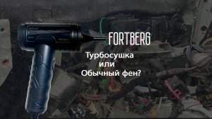 Воздуходувка от компании Fortberg, турбосушка или фен?
