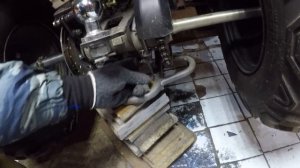 Квадроцикл Sharmax 300, разбор задней оси, диагностика