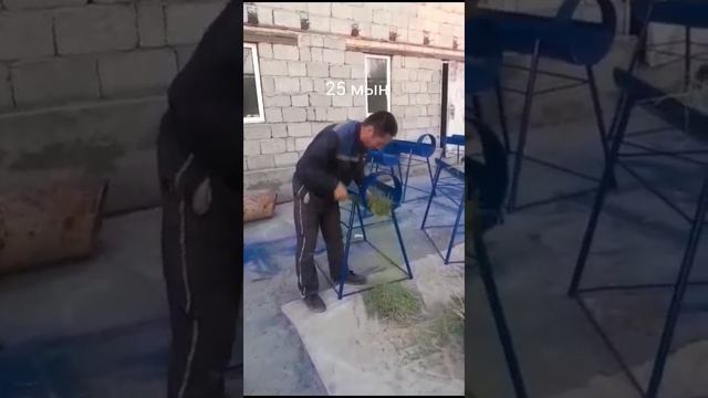 Шөп турайтын/ ручной сено резка #shortvideo #youtubeshorts #kokparkazaxs смотреть онлайн