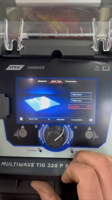 ПК HANKER MULTIWAVE TIG 320P AC/DC LCD H45 Функция Smart TIG смотреть онлайн
