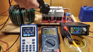 Инвертор чистый синус , правильный дроссель !