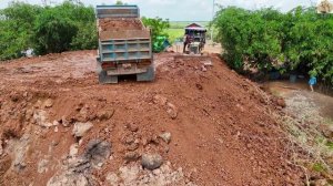 Строительство, очередная засыпка, планировка