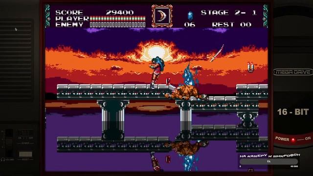 [SEGA MEGADRIVE] Castlevania: bloodlines - прохождение смотреть онлайн