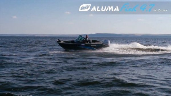 Катер для рыбалки и отдыха Aluma Fish 4.7 XL (aluma-boats.ru)