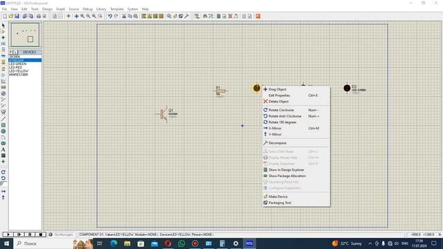 Урок 1:Знакомство с программой-симулятором Proteus смотреть онлайн