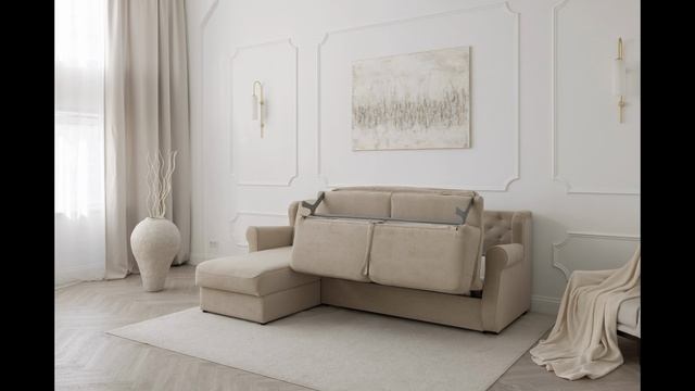 Трансформация углового дивана Synergy Grace смотреть онлайн