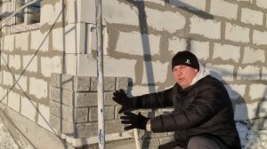 Отделка и утепление фасада плитами / монтаж полифасад?