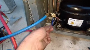 замена инверторного компрессора на простой холодильн