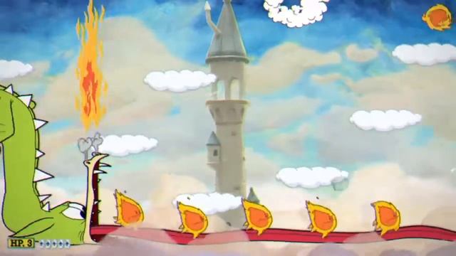 Грим Огнепых на ранг A | Cuphead