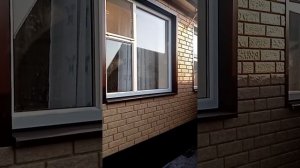 Обшил дом сайдингом под кирпич, с утеплением! 🔥🔥🔥