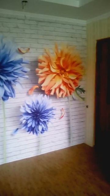 Фотообои е-oboi.com 3д цветы 390337051